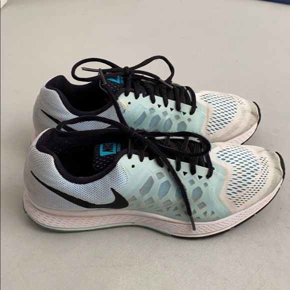Nike Air Pegasus 31 Clearwater aqua white running sneakers size 11 - Picture 2 of 7